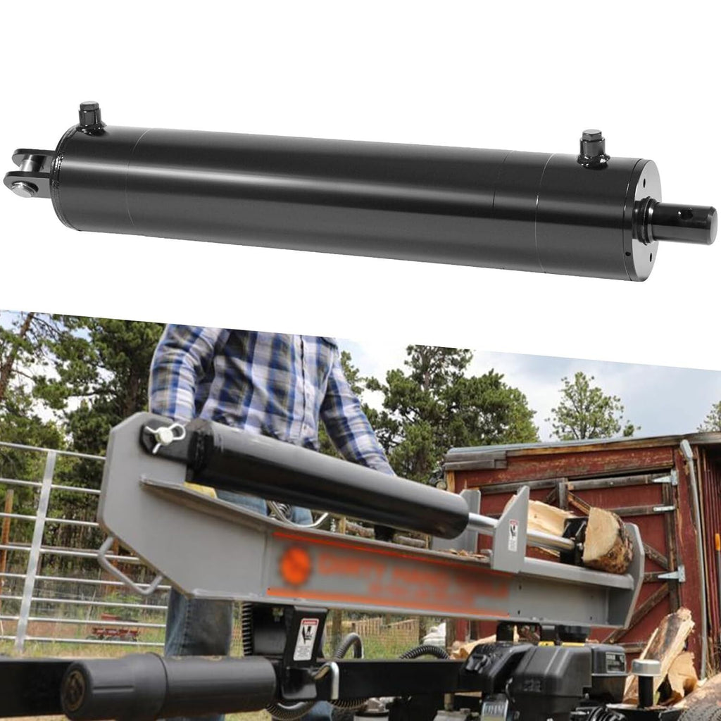 Hydraulic Cylinders Welded Double Acting 5" Bore 24"Stroke For Log Splitter 5x24
