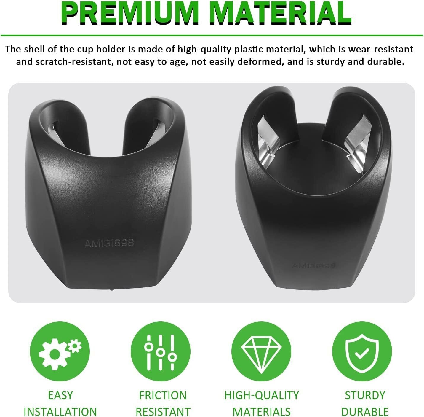 for John Deere Tractor AM131898 AM132036 AM130685 Universal Cup Beverage Holder
