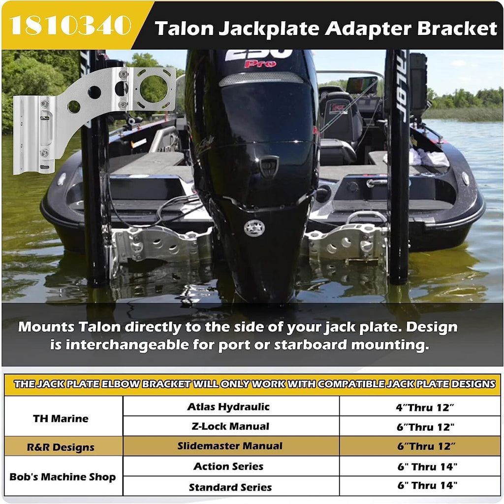 for Minn Kota Talon Bracket Anchor Jackplate Side Mount Port Starboard 1810340