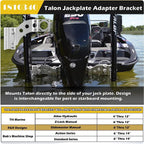 for Minn Kota Talon Bracket Anchor Jackplate Side Mount Port Starboard 1810340