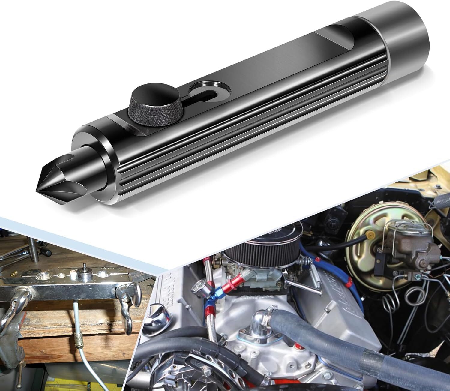 LTTR1 Rimming Deburring Tool for 3/16" to 1/2" Tubing Brake Line Deburring Tool
