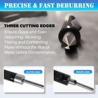 LTTR1 Rimming Deburring Tool for 3/16" to 1/2" Tubing Brake Line Deburring Tool