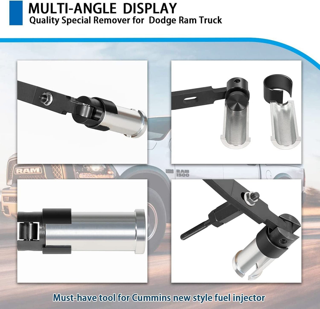 9010 Fuel Injector Remover Puller Install Tool for 6.7L 5.9L Cummins Dodge Ram
