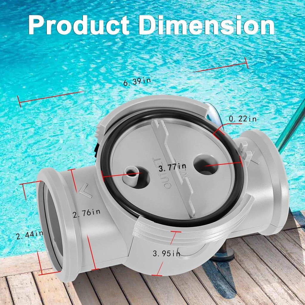 for Zodiac AquaPure Ei Series, APURE35 R0511700 Saddle Clamp Assy With O-Ring