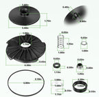 023705 Lawn Sprinkler Irrigation Pump Repair Kit 2 HP for Zoeller 1333-006