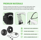 023705 Lawn Sprinkler Irrigation Pump Repair Kit 2 HP for Zoeller 1333-006