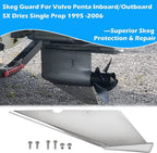 For Volvo Penta Sterndrive SX Drive Single Prop 1995-2006 Skeg Guard Protector