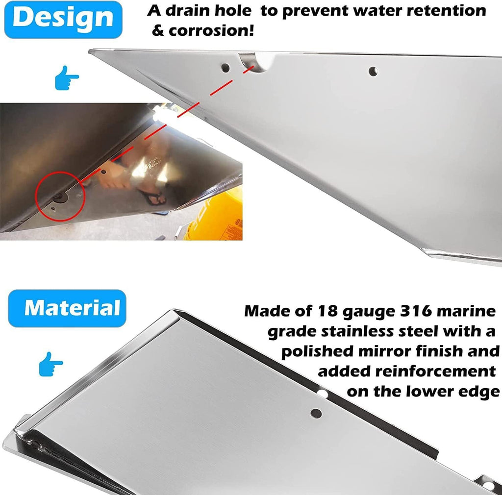 For Volvo Penta Sterndrive SX Drive Single Prop 1995-2006 Skeg Guard Protector