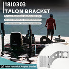 for Minn Kota Talon Universal Modular Adapter Bracket Sandwich Starboard 1810303