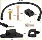 Freeze Coolant Bypass Kit For 2003-2007 Dodge Ram 5.9L &2007.5-2018 Cummins 6.7L