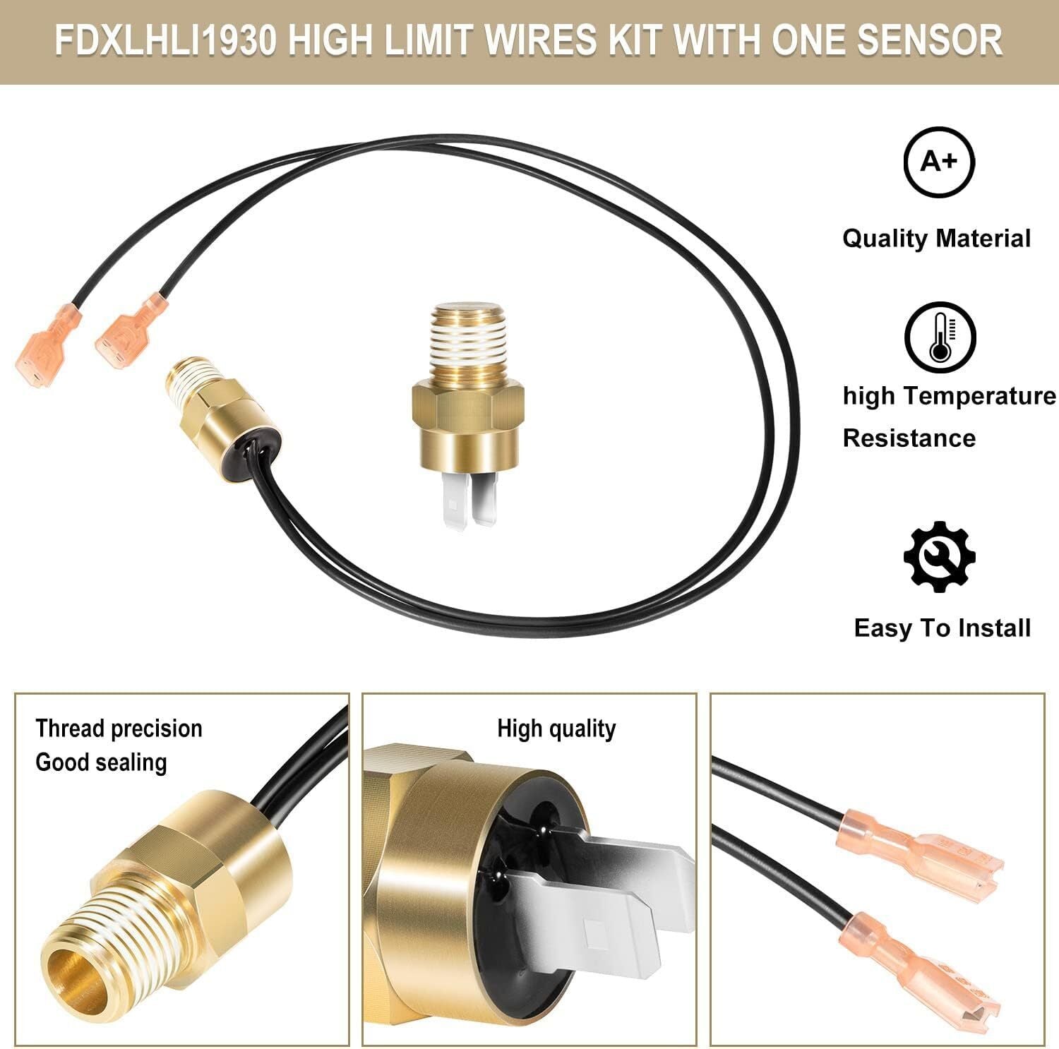 FDXLHLI1930 135 °F (57°C) High Limit Fd Heater Replace Kit For Hayward H-Series