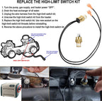 FDXLHLI1930 135 °F (57°C) High Limit Fd Heater Replace Kit For Hayward H-Series