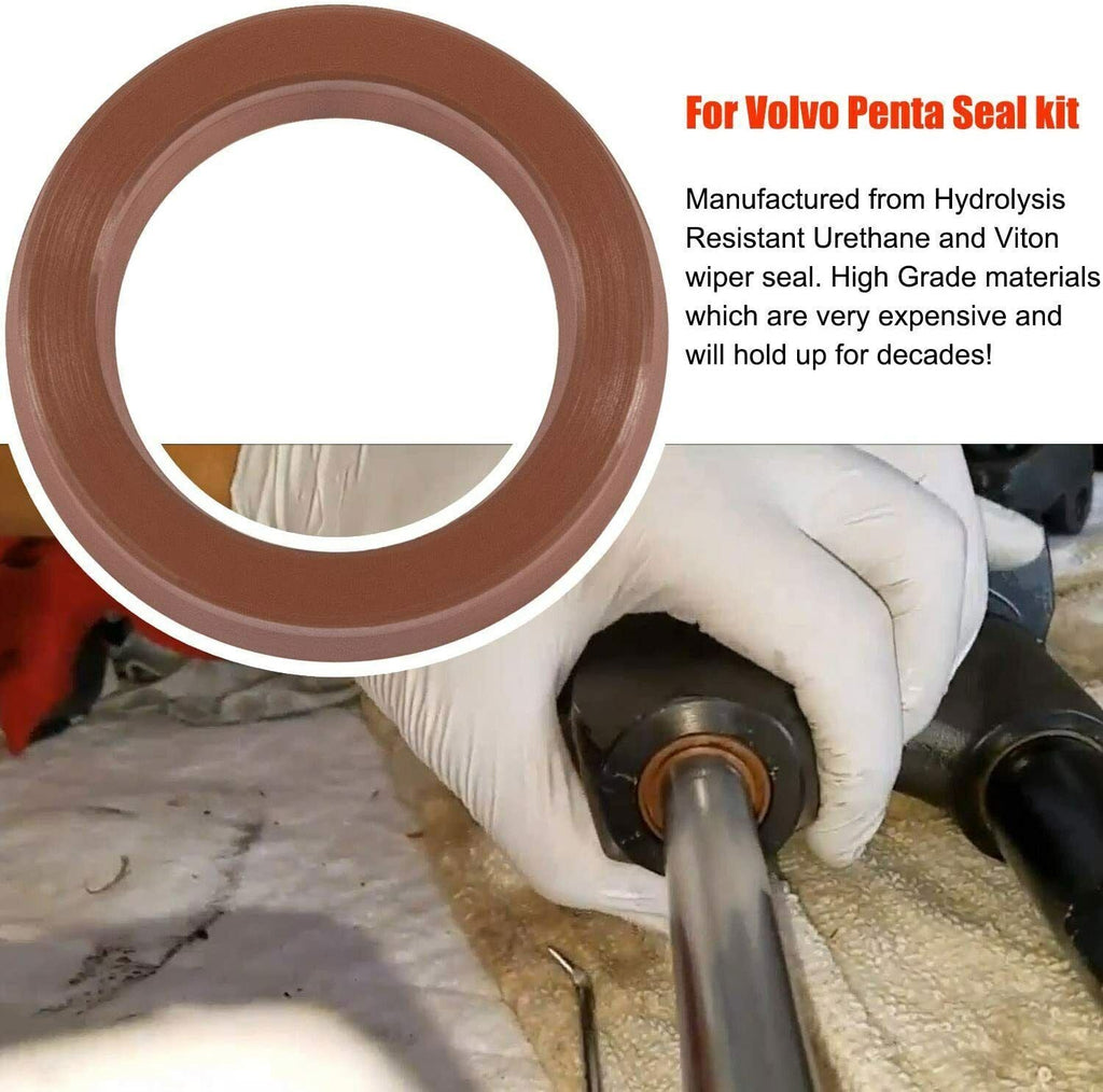 For Volvo Penta Power Steering Actuator Repair Seal Kit 3860883 3812269 21910902
