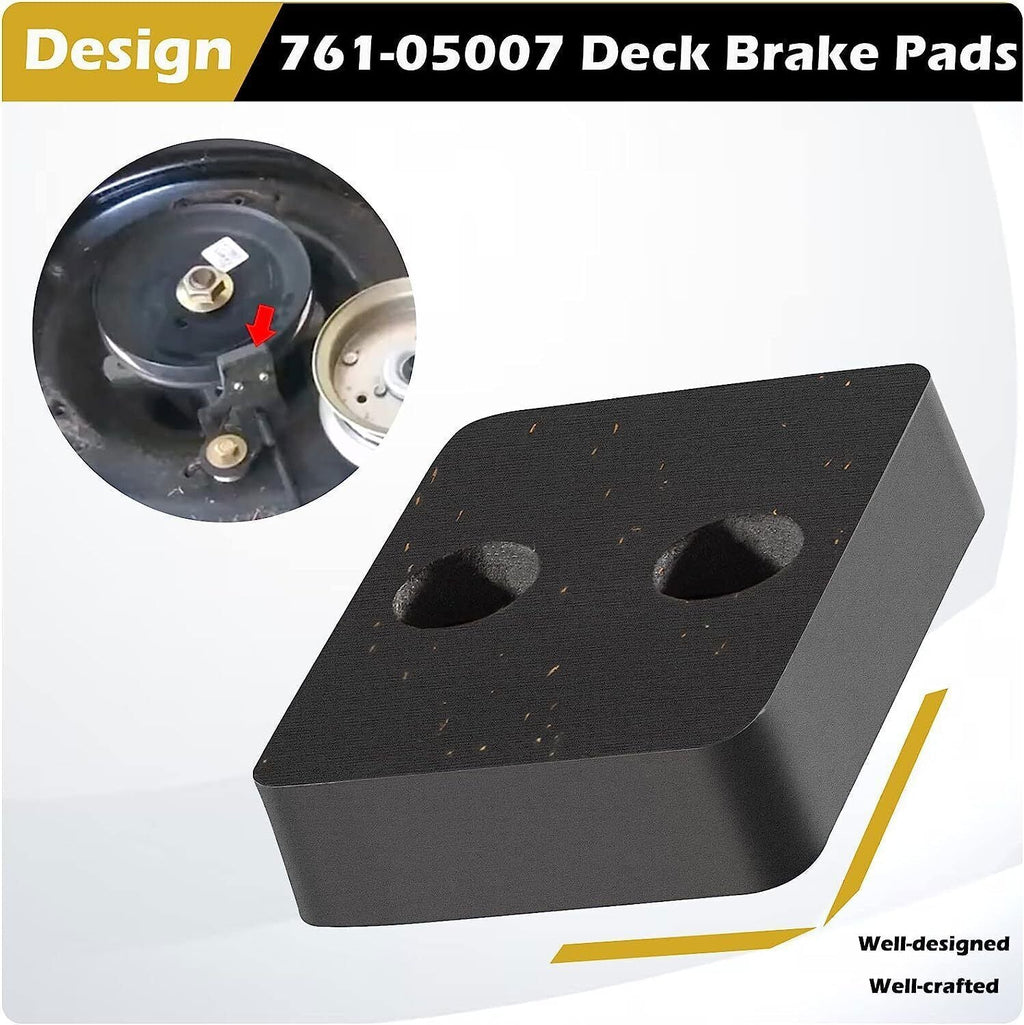 761-05007 Deck Brake Pad for MTD Cub Cadet Craftsman Huskee Troy-Bilt Lawn Mower