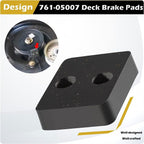 761-05007 Deck Brake Pad for MTD Cub Cadet Craftsman Huskee Troy-Bilt Lawn Mower