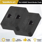 761-05007 Deck Brake Pad for MTD Cub Cadet Craftsman Huskee Troy-Bilt Lawn Mower