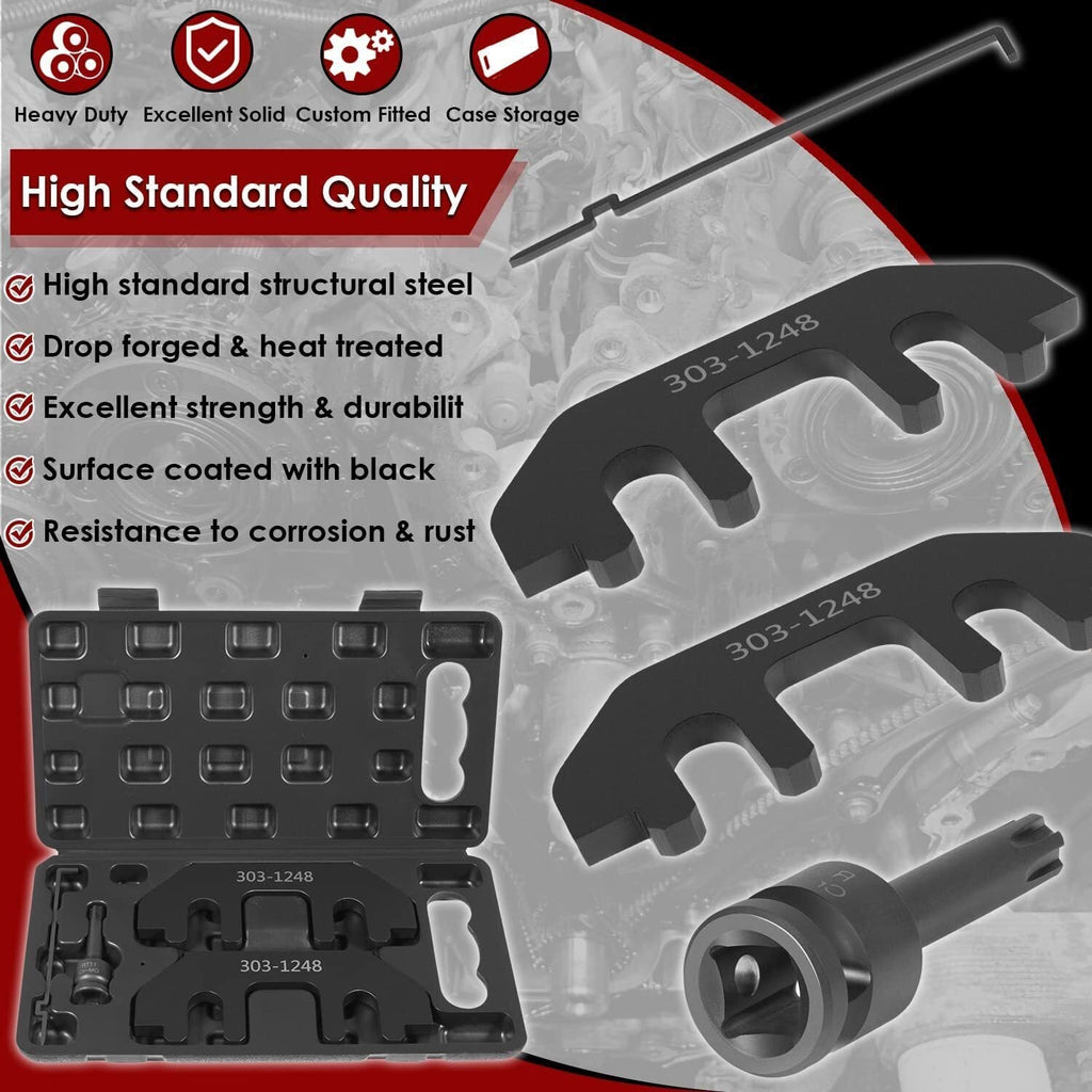 303-1530 Camshaft Holding Tool 303-1248 Timing Alignment Kit for Ford 3.7L/3.5L