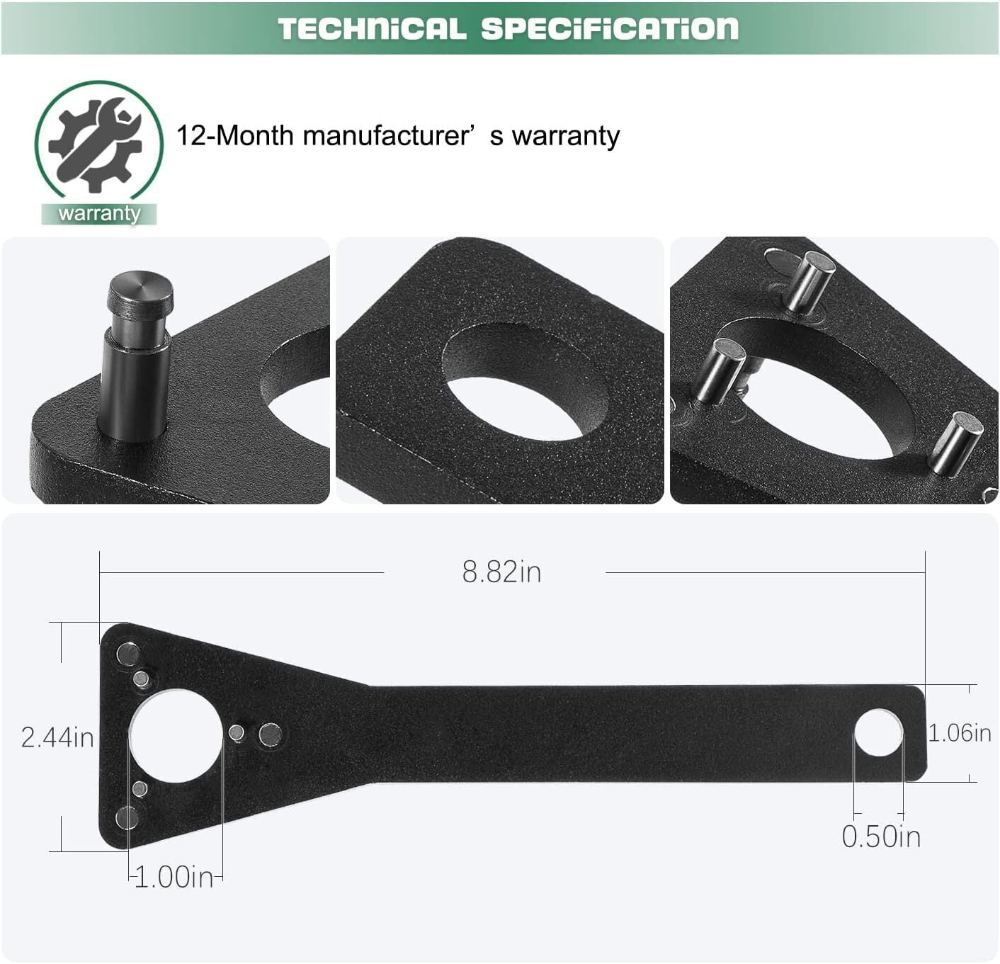A/C Compressor Clutch Hub Remover Tool for Dodge Jeep Chrysler Toyota Pontiac
