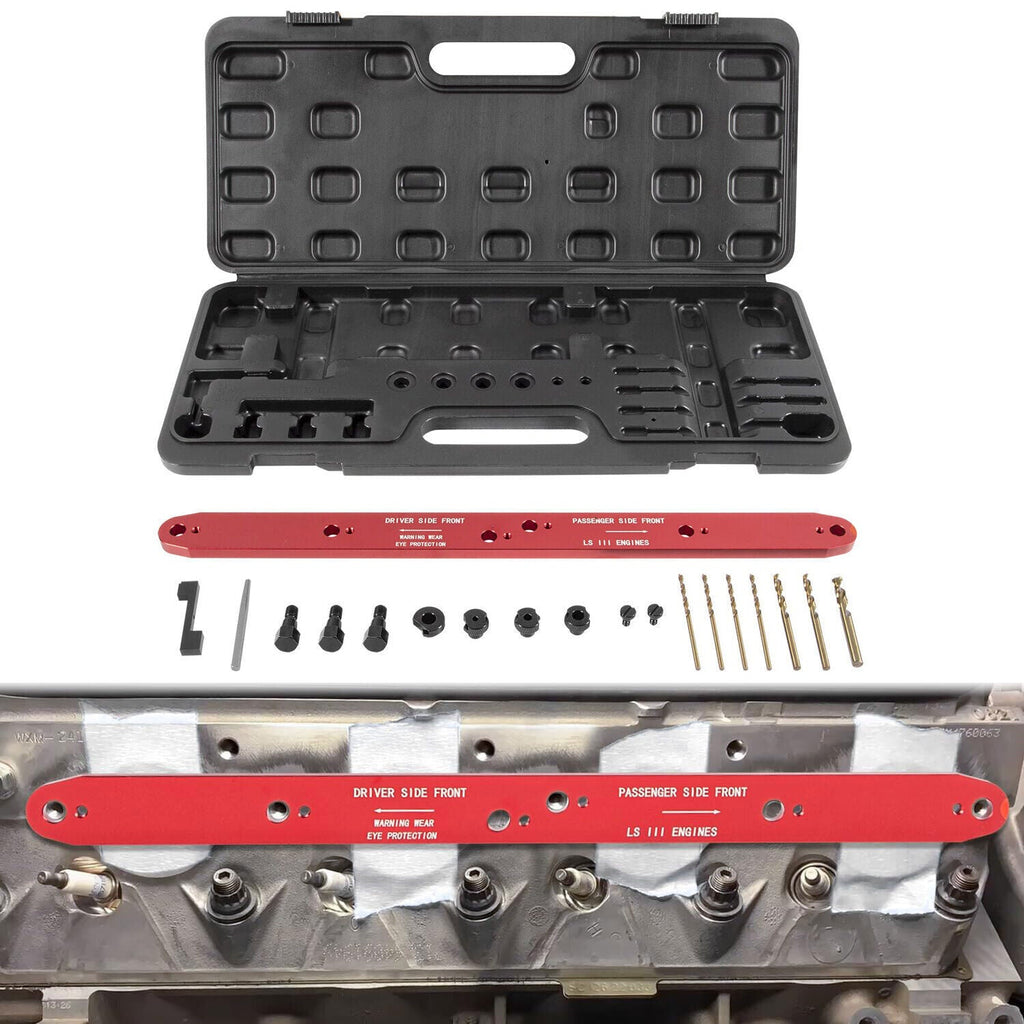 71400 Broken Exhaust Manifold Bolt Stud Drill Template for GM LSIII 4.8 5.3 6.0L