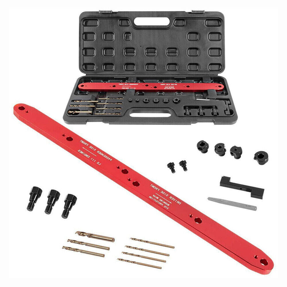 71400 Broken Exhaust Manifold Bolt Stud Drill Template for GM LSIII 4.8 5.3 6.0L