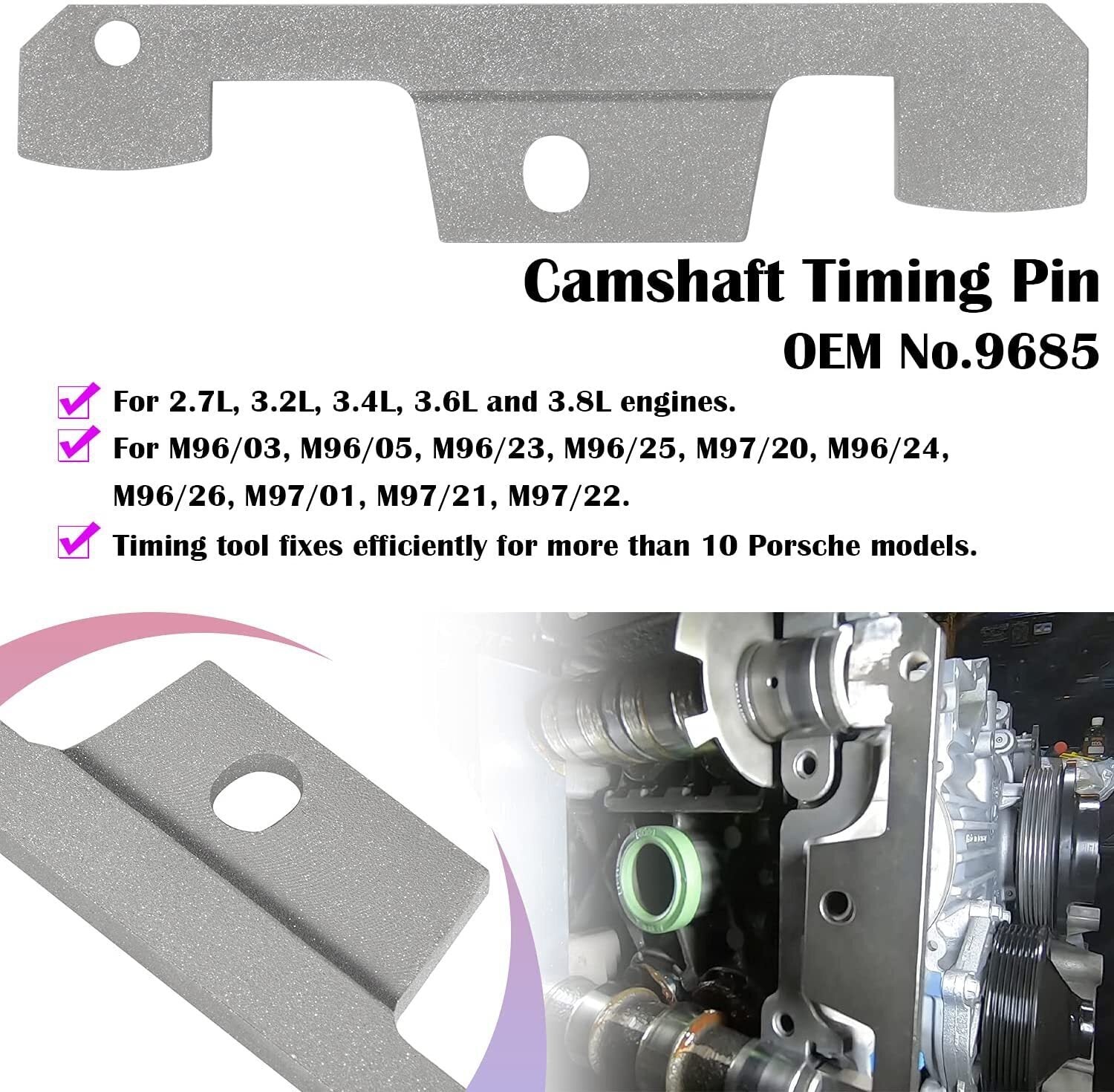 Camshaft Timing Tool 4170 For Porsche 911 (996/997) Cayman (986/987) 2.7 3.2 3.4