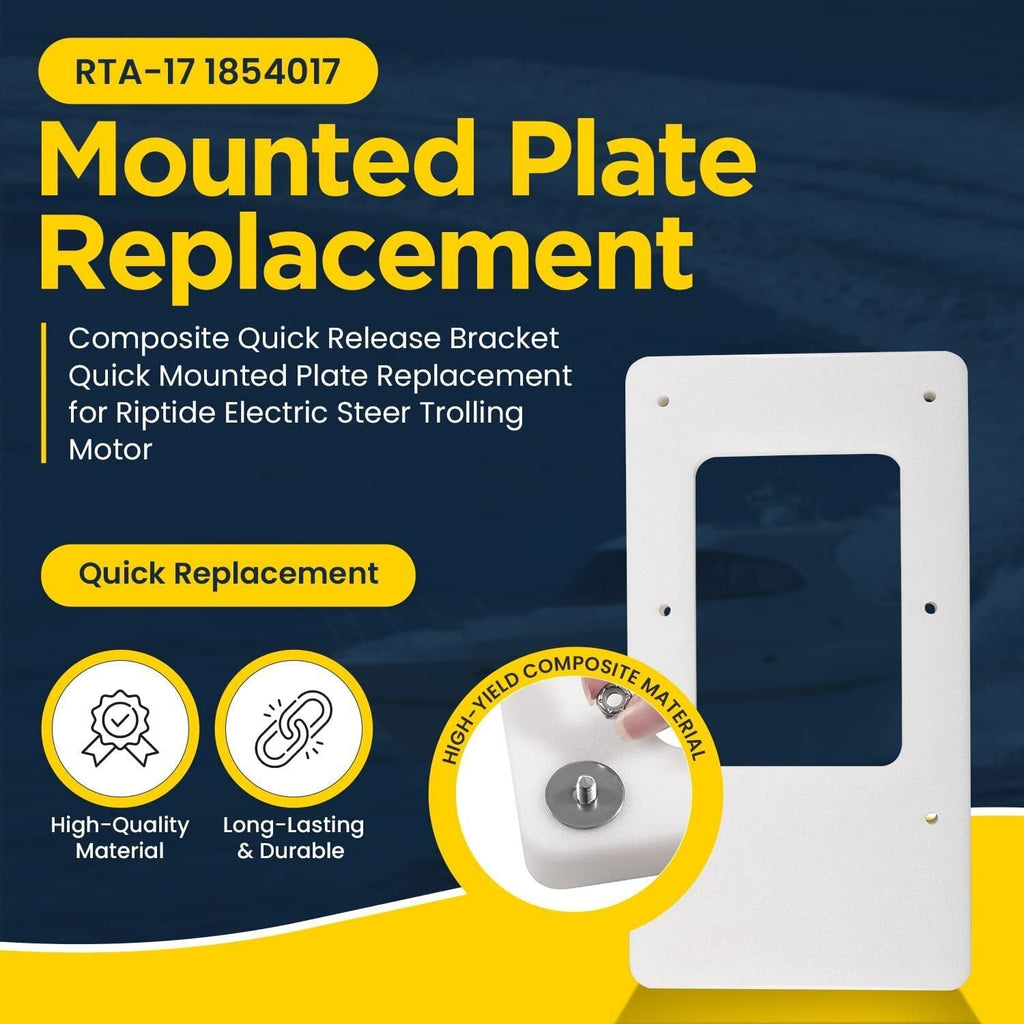 For Minn Kota 1854017 RTA-17 Quick Release Bracket For Riptide Terrova Ulterra