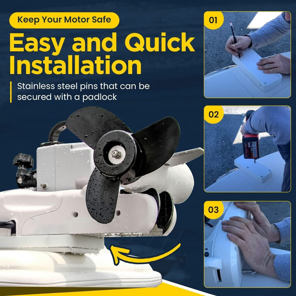 For Minn Kota 1854017 RTA-17 Quick Release Bracket For Riptide Terrova Ulterra