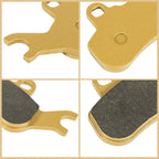 Front Rear Ceramic Brake Pads Set For 2017-2022 Can-Am Maverick X3 R Max 4x4 DPS
