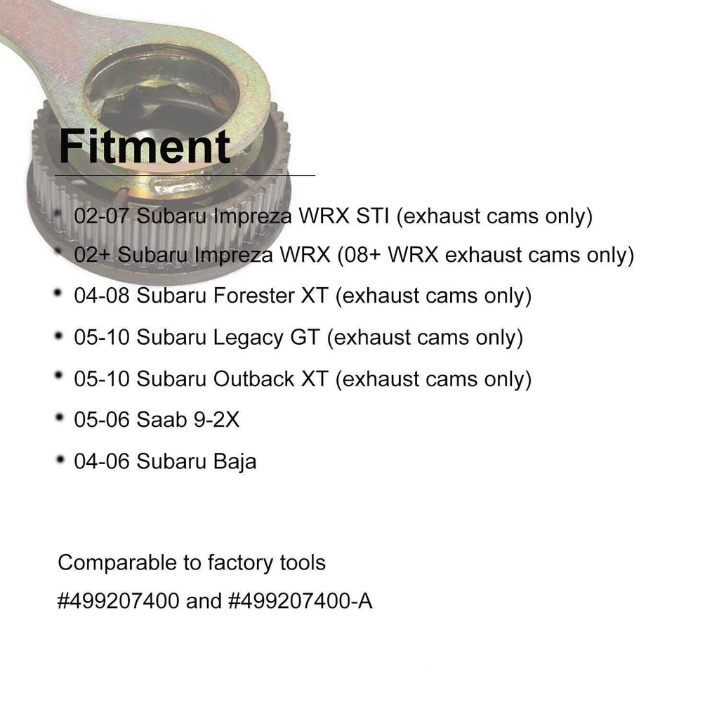 STD Cam Sprocket Install & Remover Wrench Tool + Camlock for Subaru AVCS JDM
