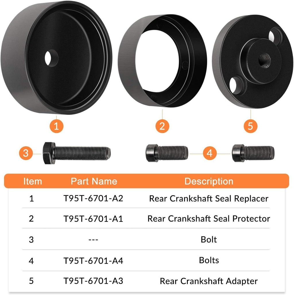7834 Rear Crankshaft Seal Installer Tool for Ford Ranger & Explorer w/ 4.0L V6