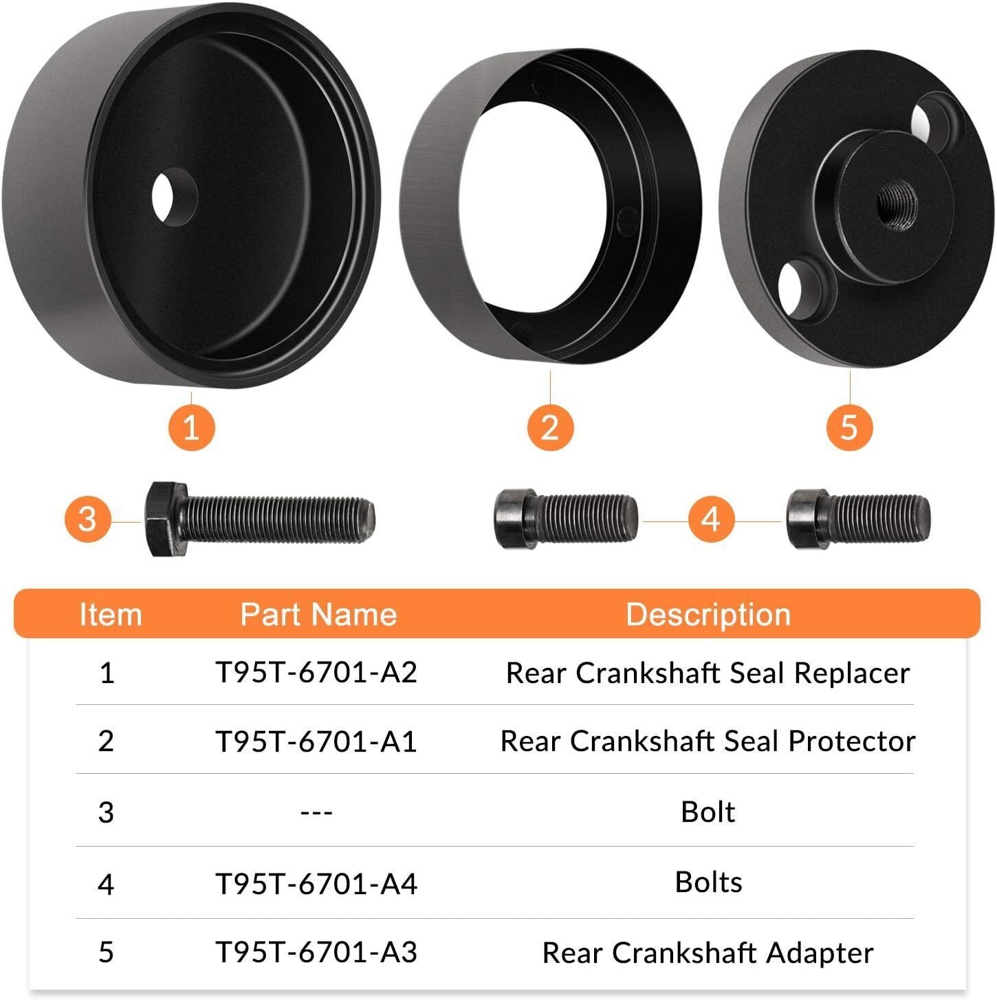7834 Rear Crankshaft Seal Installer Tool for Ford Ranger & Explorer w/ 4.0L V6