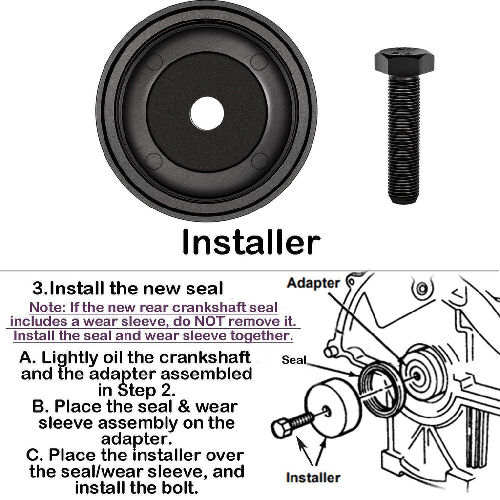 7834 Rear Crankshaft Seal Installer Tool for Ford Ranger & Explorer w/ 4.0L V6