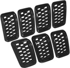 7pcs Honeycomb Mesh Front Grill Inserts Kits For 2017-2021 Jeep Grand Cherokee