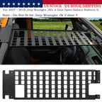 Top Roof Rack Cargo Hard Top Molle Panel for Jeep Wrangler JK 2007-2018(4-Door)