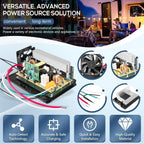 60 Hz Power Converter Main Board Assembly 55 Amp For RV Trailer Camper WF-8955
