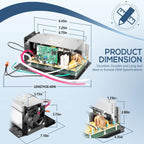 60 Hz Power Converter Main Board Assembly 55 Amp For RV Trailer Camper WF-8955