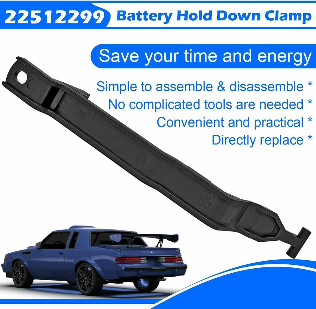 22512299 Battery Hold Down Clamp For 85-87 Buick Regal &81-88 Oldsmobile Cutlass