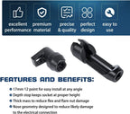 Fuel Injector Line Socket Set 12 Point Flare Nut For 6.7 Ford Powerstroke Diesel