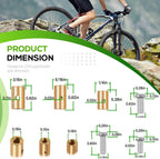 03336 Cable Stop Assortment, 24 Pack Universal Fit