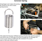 Pump Fuel Pin & 3200 RPM Governor Spring Kit for 1988-1993 Dodge Cummins 5.9L VE