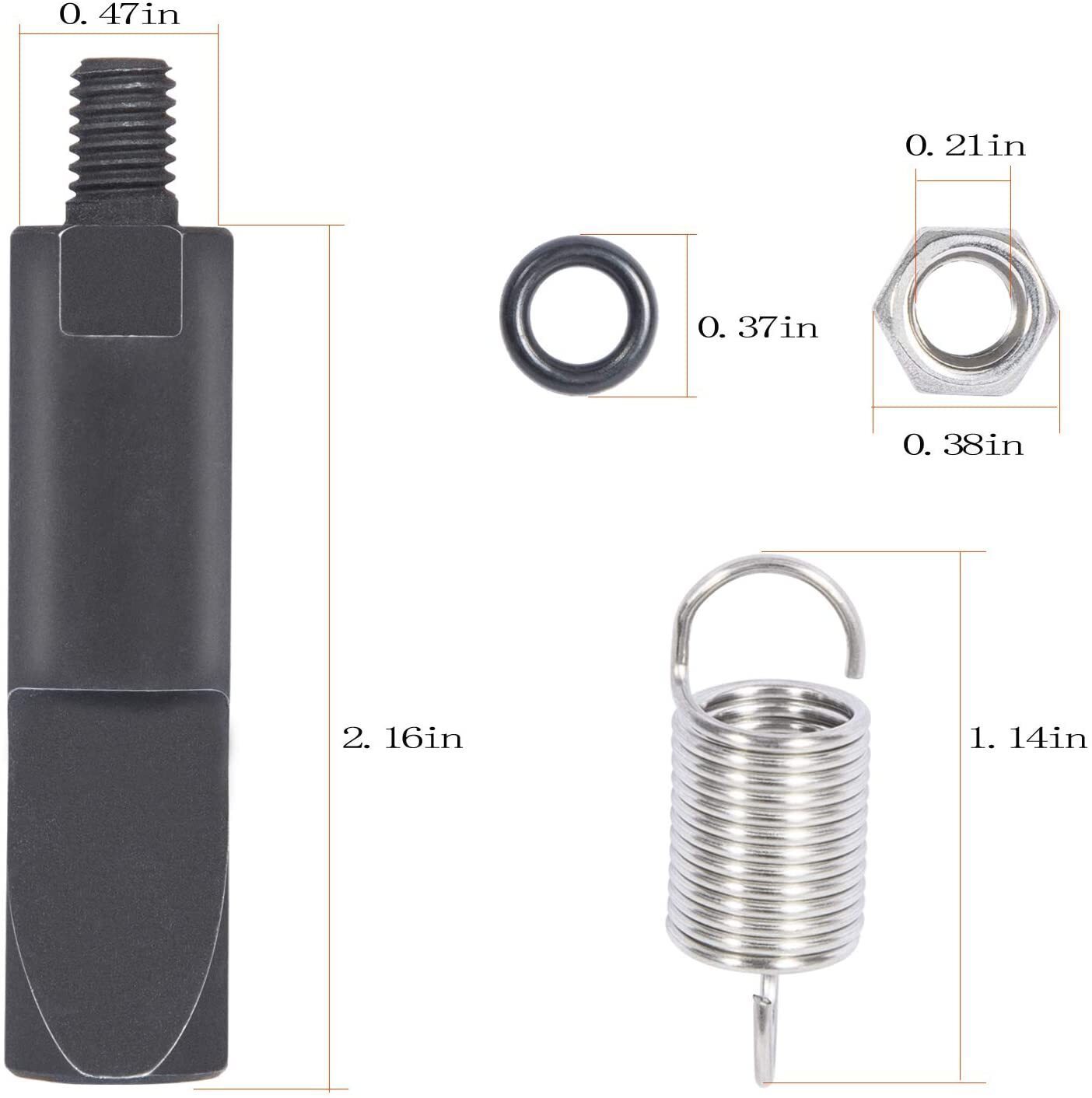 Pump Fuel Pin & 3200 RPM Governor Spring Kit for 1988-1993 Dodge Cummins 5.9L VE