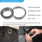 For BMW E30 E36 E28 E34 E23 E32 Z1 Z3 Differential Type 188 Bearings Repair Kit