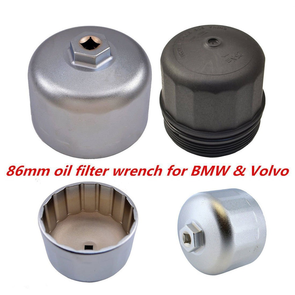 Oil Filter Wrench for 86mm Cartridge Style Filter Housing Caps For BMW & Volvo