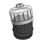 Oil Filter Wrench for 86mm Cartridge Style Filter Housing Caps For BMW & Volvo