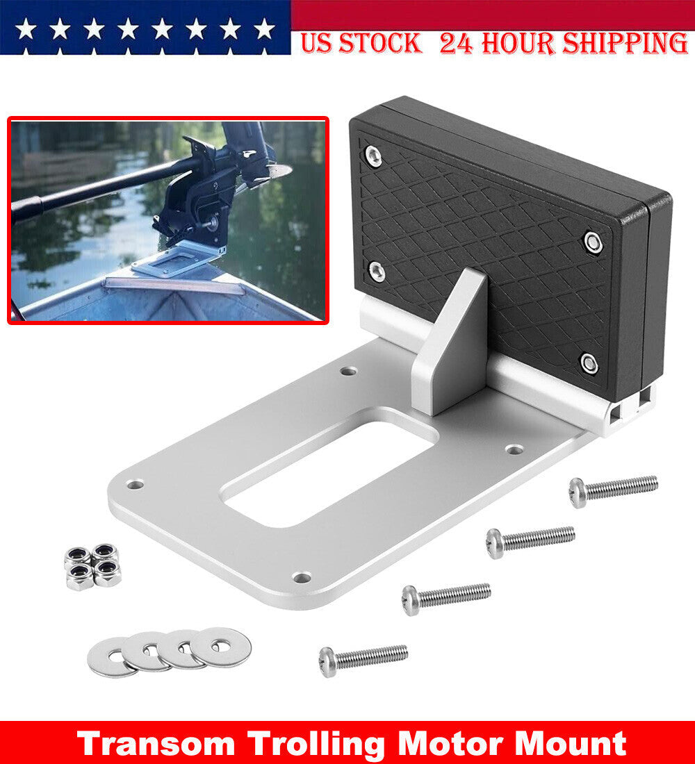 Universal Transom Trolling Motor Mount for Kayaks / Kayak Motor Mount Bracket