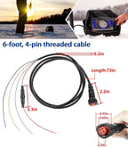 010-12445-00 Power Data Cable for Garmin echoMAP Chirp/Plus/UHD GPSMAP Panoptix