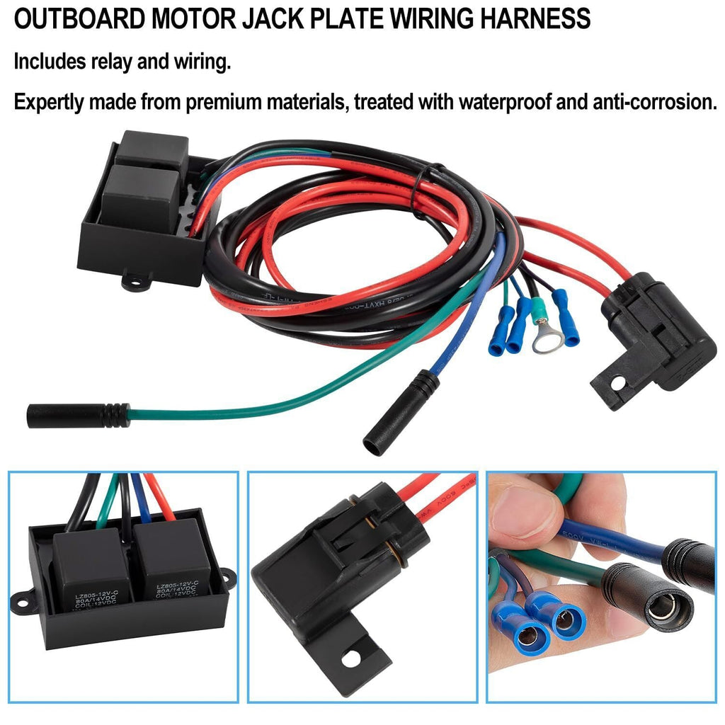 Replacement Relay Harness for Atlas Hydraulic Plate, Replace AHJRELAYKIT-2-DP