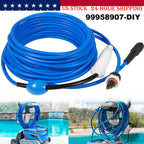 99958907-DIY 18M/60FT Blue 2-Wire Cable with Swivel for Dolphin Active 20, S200