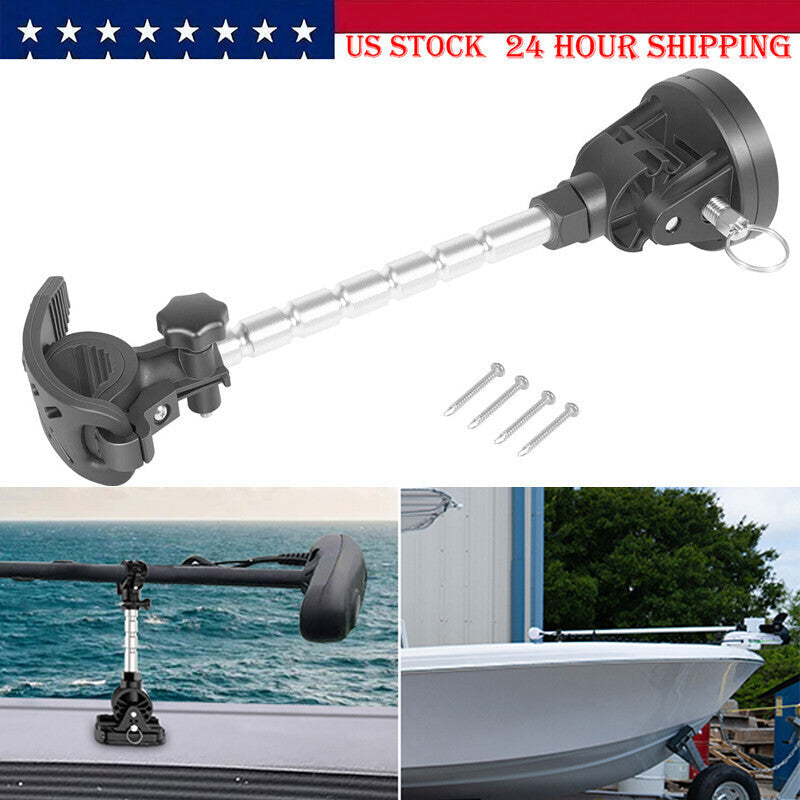 For Minn Kota 1862051 MKA-55 Trolling Motor Stabilizer Kit Bow Mount Support