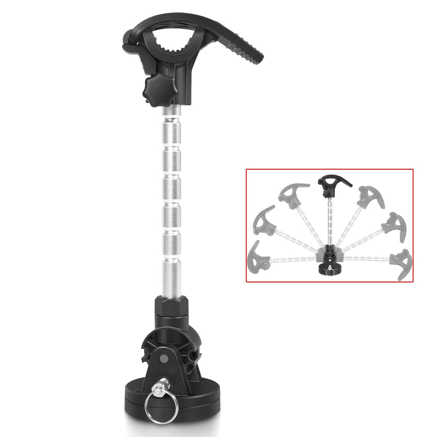 For Minn Kota 1862051 MKA-55 Trolling Motor Stabilizer Kit Bow Mount Support